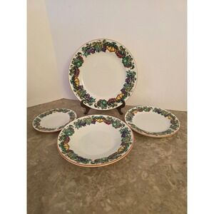 Tabletops Unlimited Kensington‎ Garden 4 Piece Vintage Fruit & Vegetable Harvest